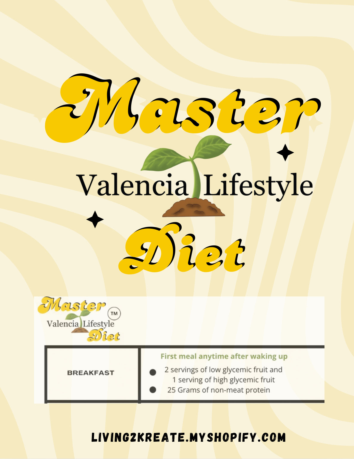 Master Valencia Lifestyle Diet 🌱 Magnet / Iman